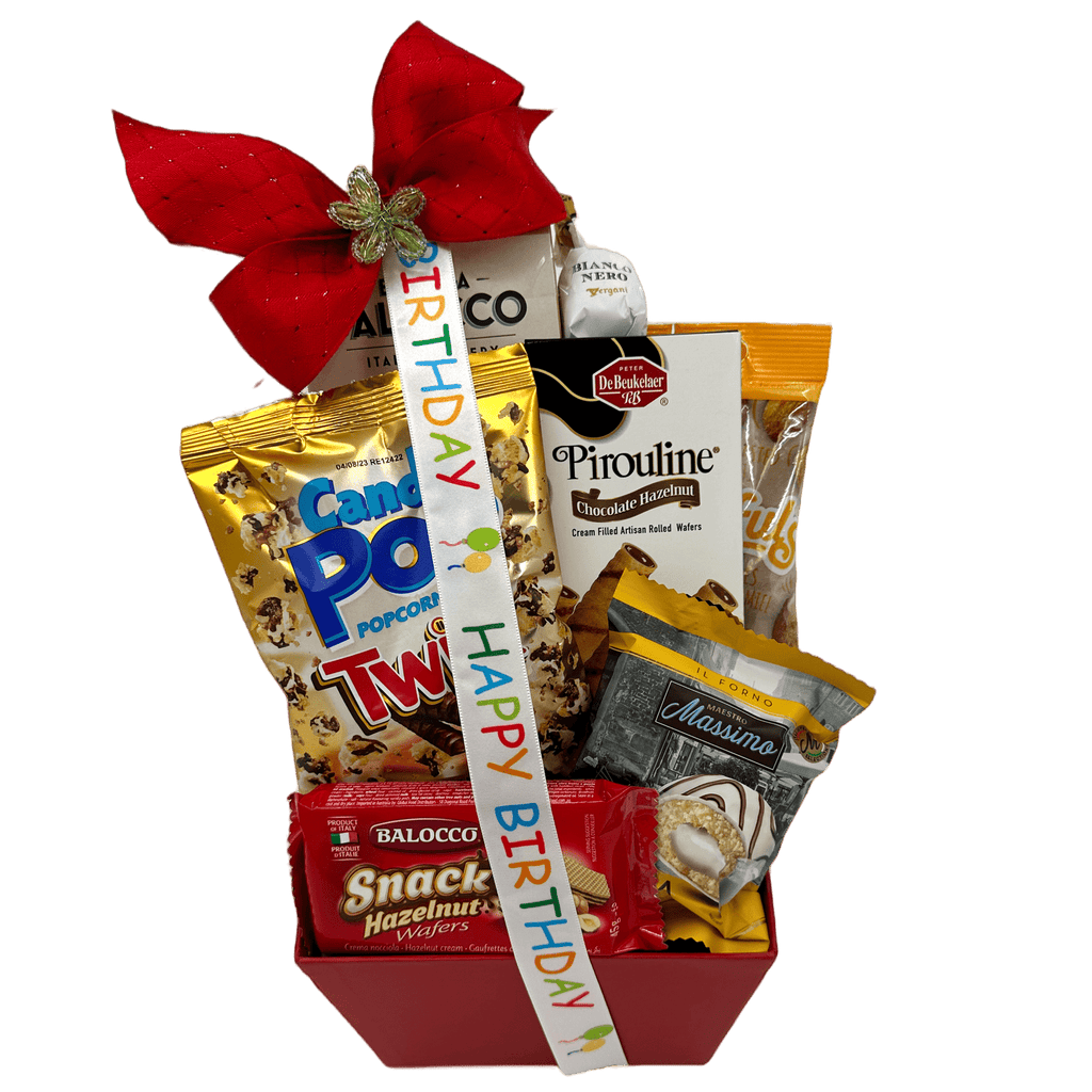 Deliciously Fun Birthday Gift Basket Unleash the Party Vibes