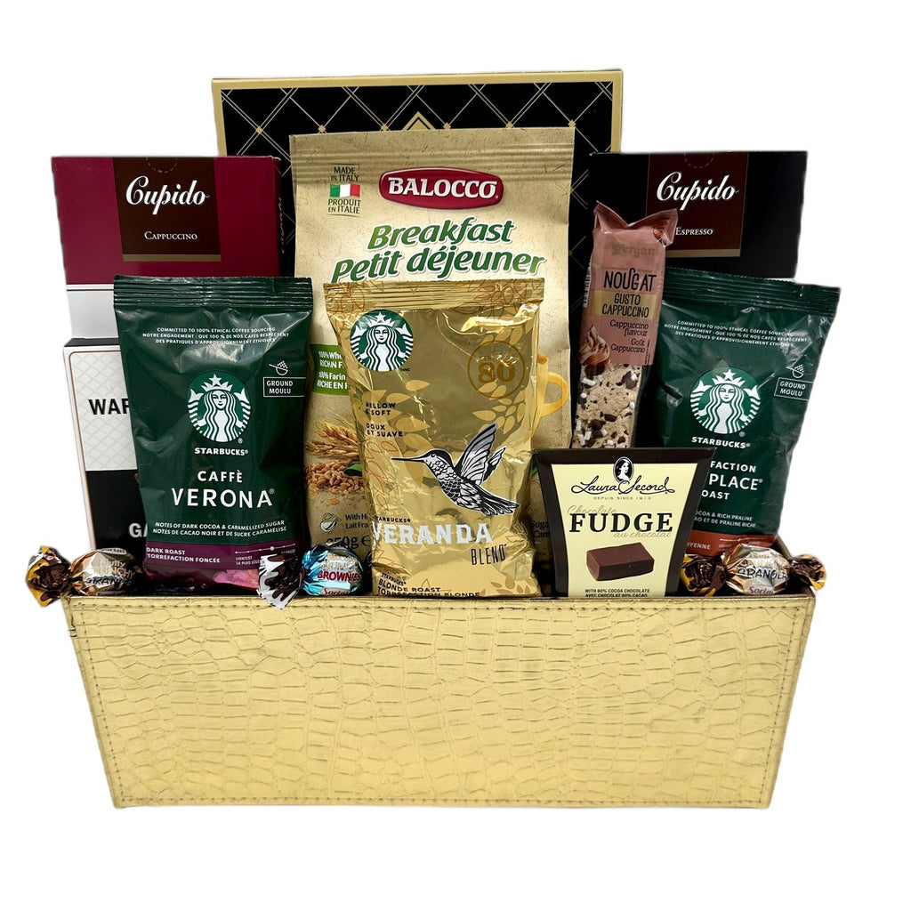 Starbucks Gift Basket Canada Premium Coffee & Gourmet Treats