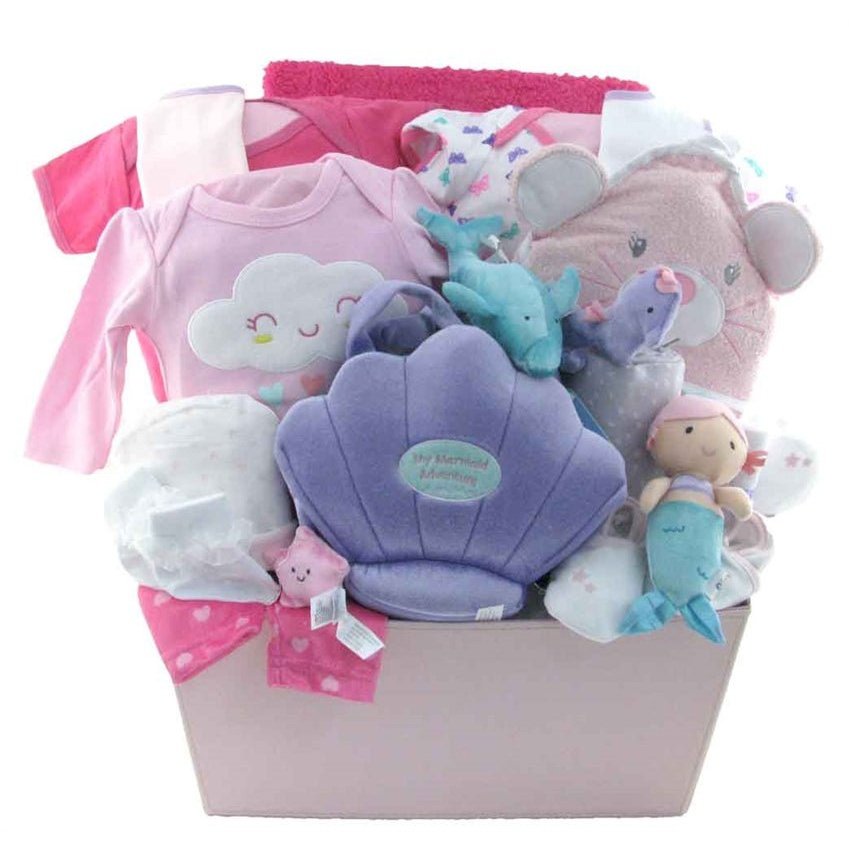Mermaid Princess Has Arrived - Glitter Gift Baskets