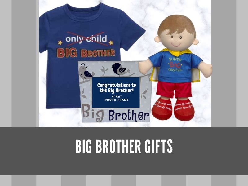 Big Brother Gifts Glitter Gift Baskets