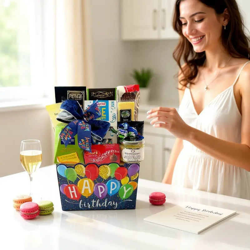 Birthday - Glitter Baskets