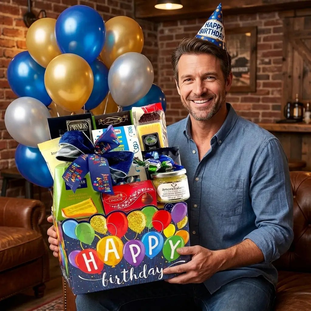 Birthday Gift Baskets for Him