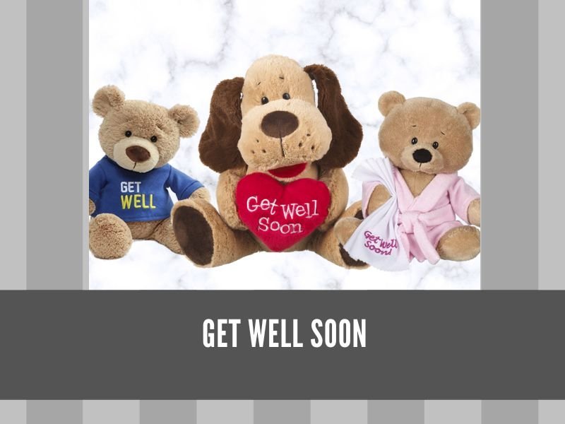 Get Well Soon - Glitter Baskets