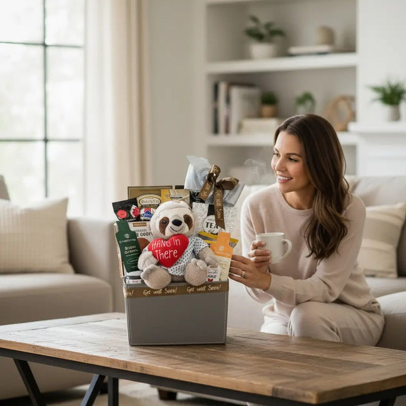 Get Well Soon - Glitter Baskets