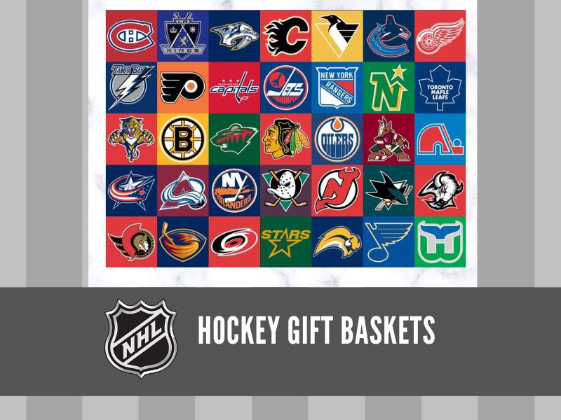 NHL Baby Gifts - Glitter Baskets