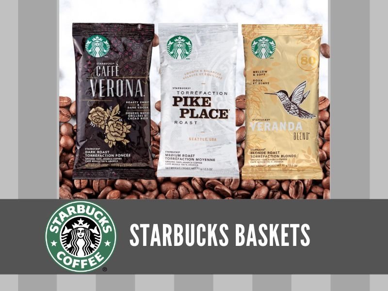 Starbucks Coffee - Glitter Baskets