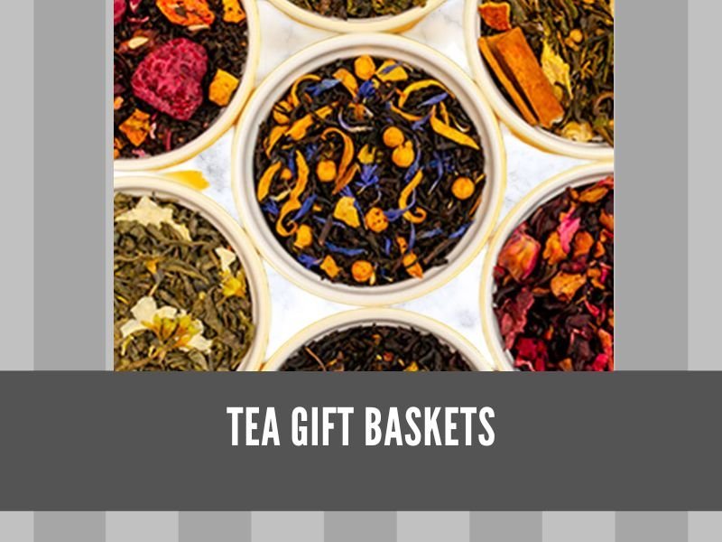 Tea Gift Baskets - Glitter Baskets