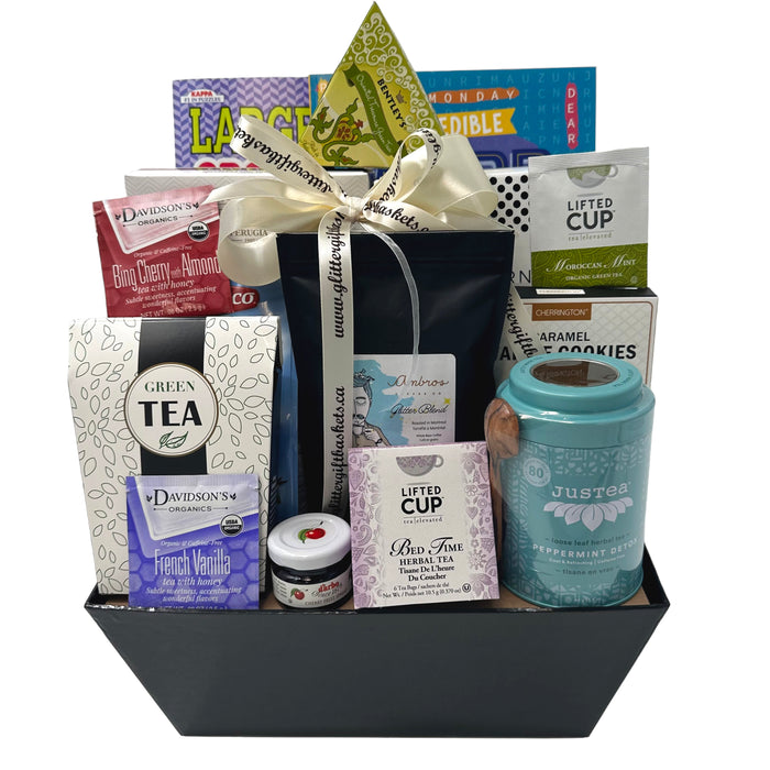 Amazing Gift Basket of Yoga Tea and Essentials, Free Delivery, Cheap Price