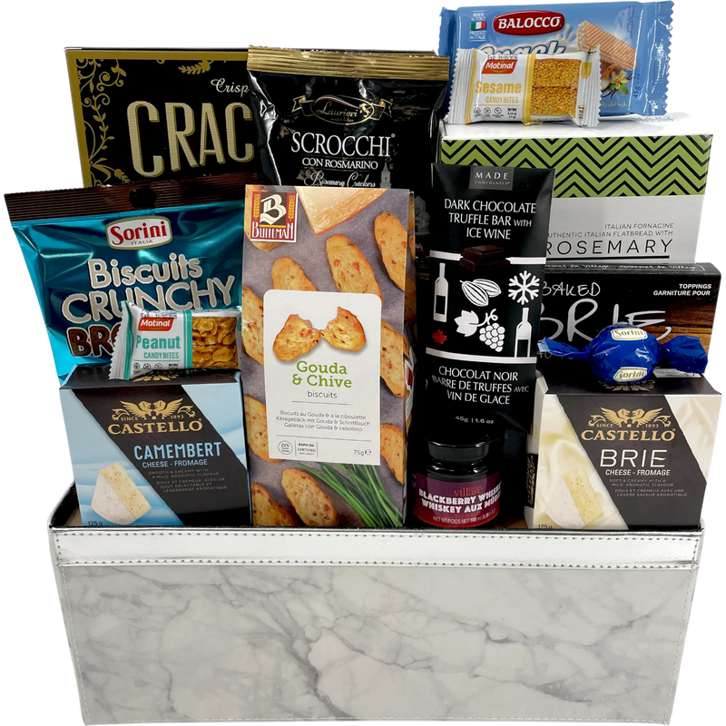 Brie & Blackberry Gourmet Indulgence Basket