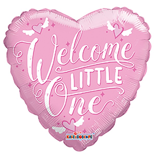 Welcome Little One Girl - Balloon