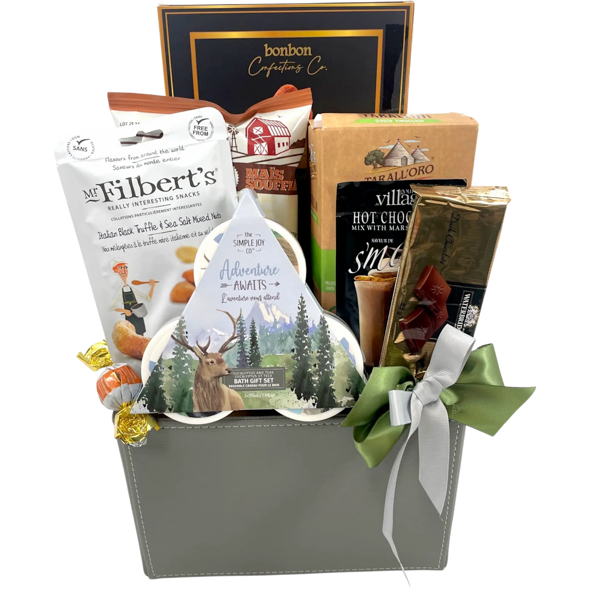 Thinking of You Truffle Nut and Chocolate Treat Basket