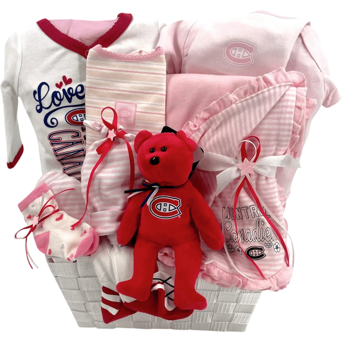 Cesta de niña de los Montreal Canadiens