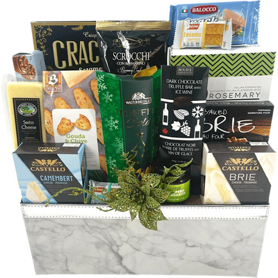 Deluxe Gourmet Cheese Delight Gift Basket