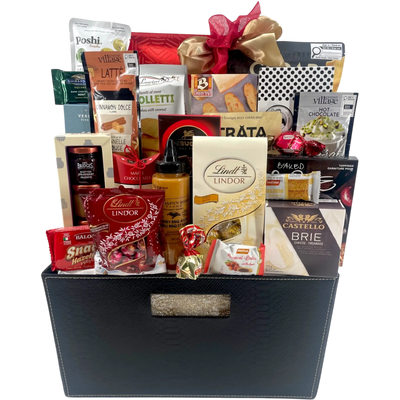 Luxury Chocolate & Gourmet Delights Gift Basket