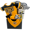 Born a Bruins Fan Baby Bodysuit and Bootie Box