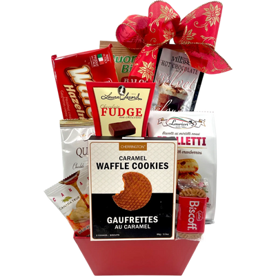 Corporate Cookie Delight Gift Basket, Gourmet Holiday Cookies & Treats