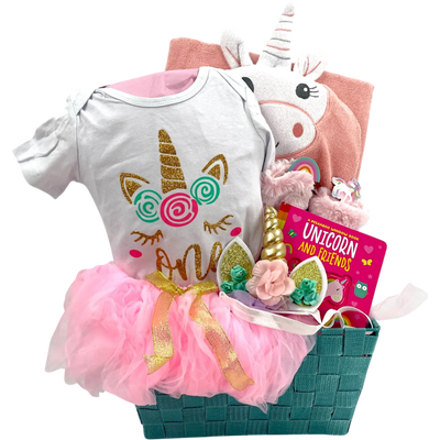 Tutu Magical First Birthday Unicorn Gift Set