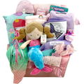 La Princesa Sirena ha llegado, cesta de regalo de lujo para niña