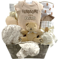 Handsome Like Dad Baby Boy Gift Basket