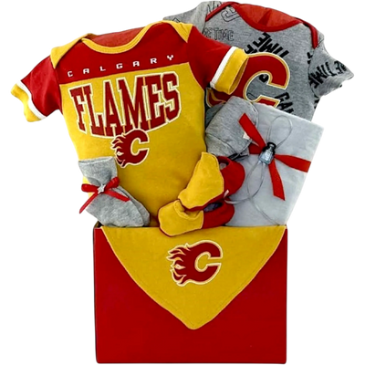 Calgary Flames Basket
