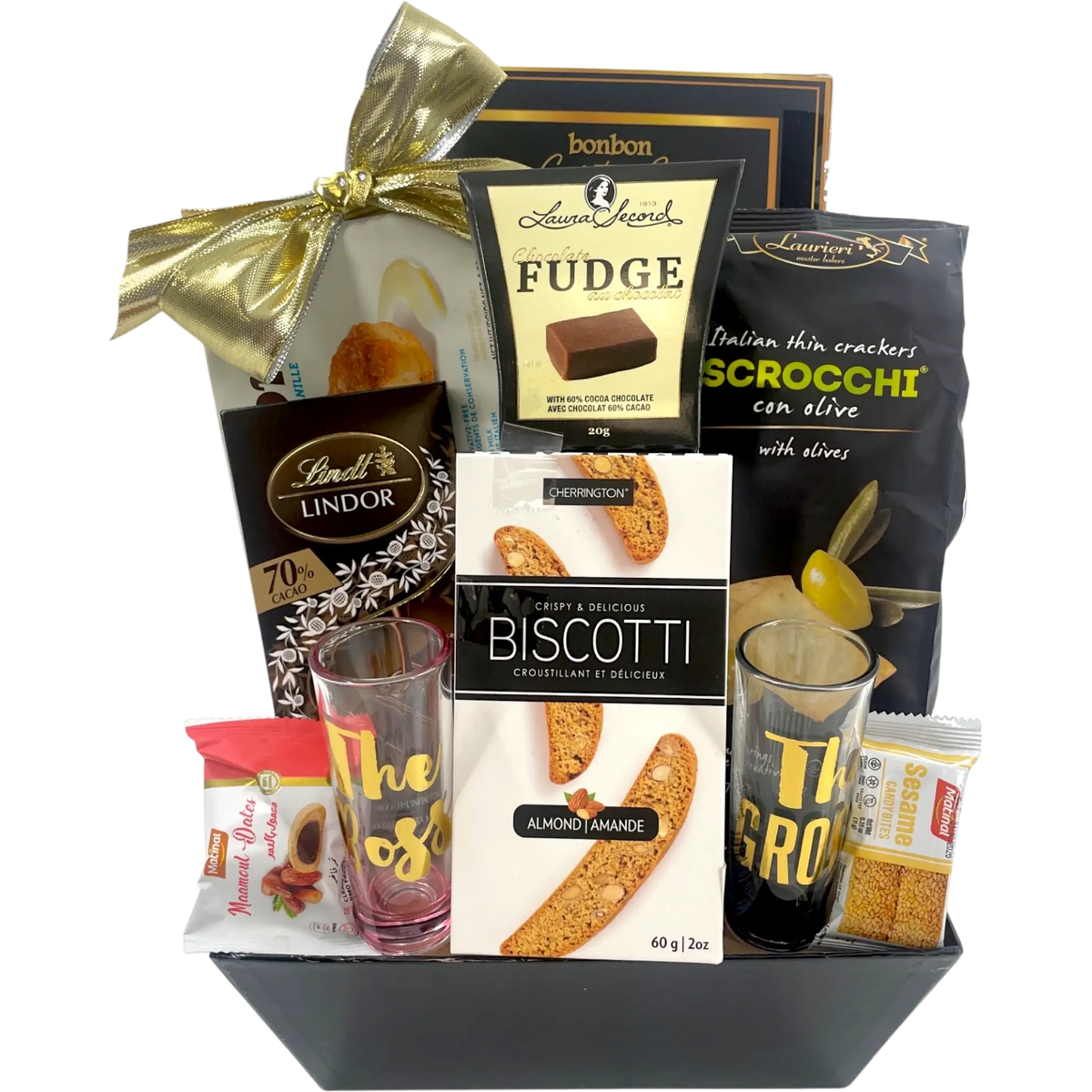 The Groom and the Boss Chocolate Cookie Gift Basket