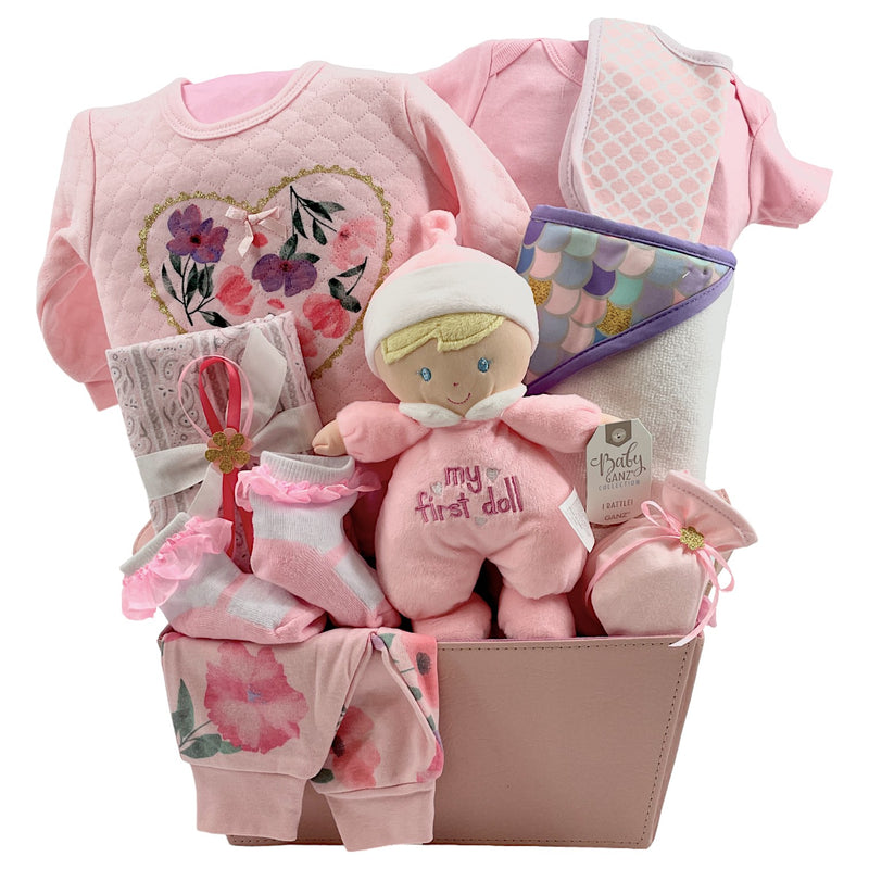 Glamorous Baby Princess Baby Girl Gift Basket