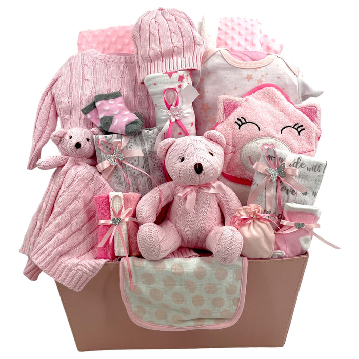 Precious Baby Girl Baby Girl Gift Basket