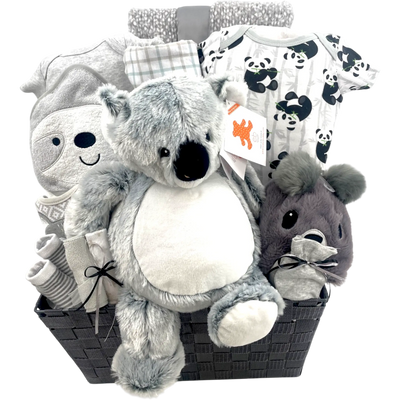 Welcome Lil Koala Baby Basket