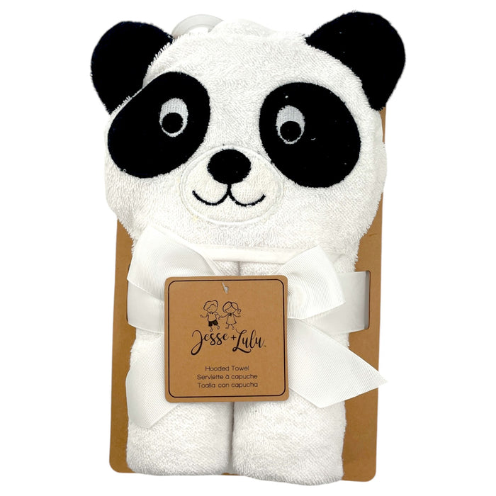 Panda Pals Hooded Baby Towel Personalized Baby Gifts