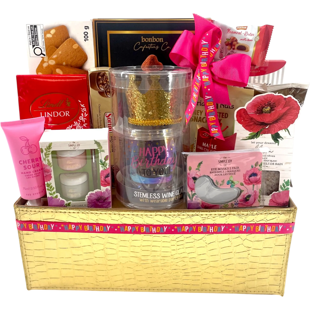 40 ans et fabuleux panier d'anniversaire