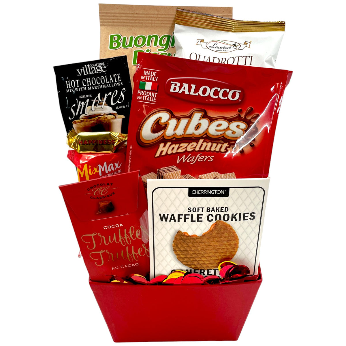 Corporate Cookie Delight - Gourmet Christmas Cookie Gift Basket for Clients