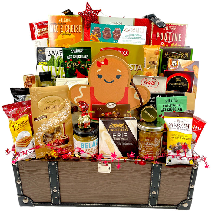 Gourmet Euphoria: Ultimate Holiday Gift Basket with Italian Treats & Chocolates