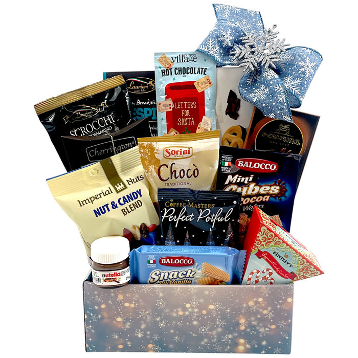 Holiday Snacks - Savory & Sweet Gourmet Treats Christmas Gift Basket