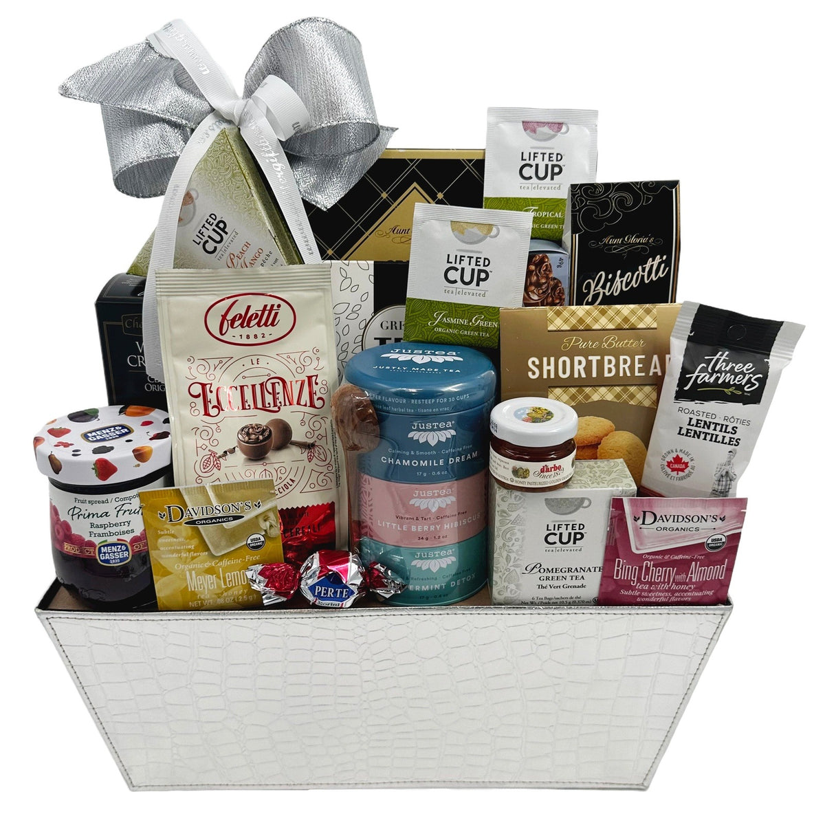 Luxurious Tea Connoisseur's Delight Gift Basket