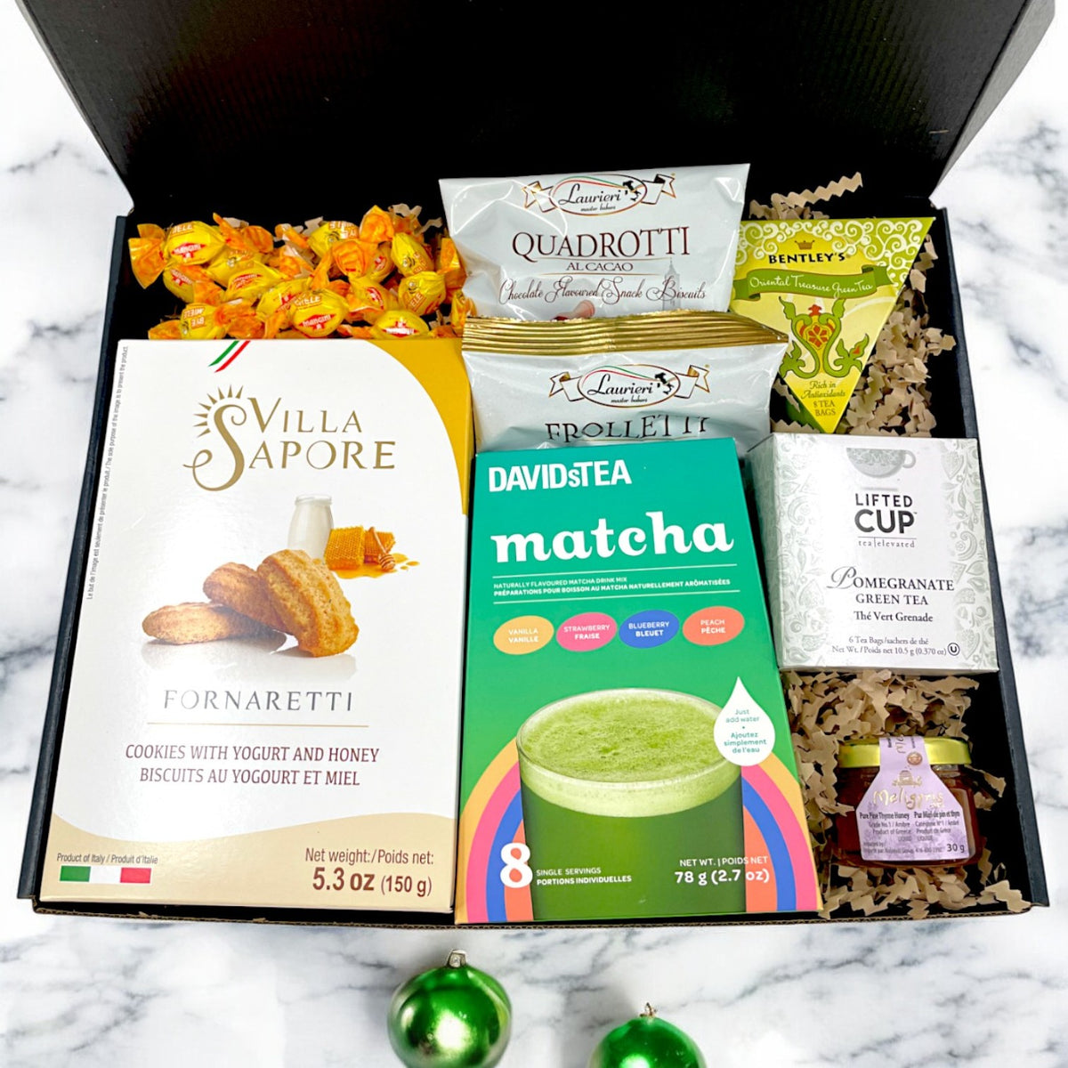 Serene Green Tea Retreat: Exquisite Green Tea Lovers Gift Box