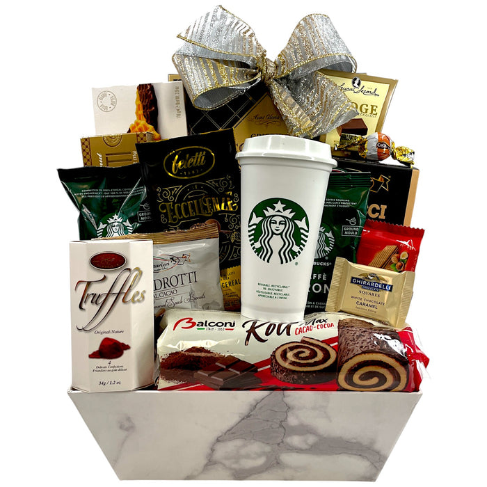 Starbucks and Cookie Delight - Luxury Holiday Gift Basket