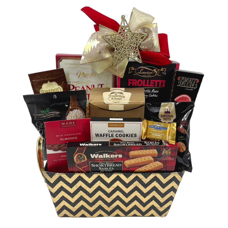 A Kosher Sensation - Glitter Baskets - Kosher Gift Baskets