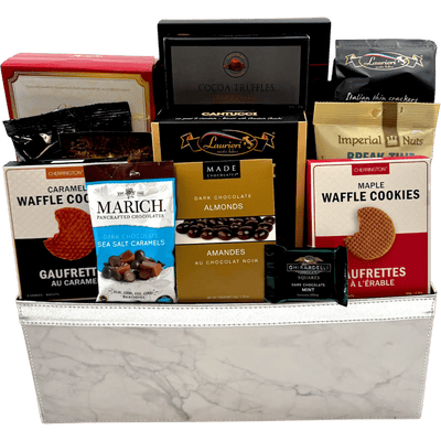 A Treat with You Kosher Gift Basket - Glitter Baskets - Kosher Gift Baskets