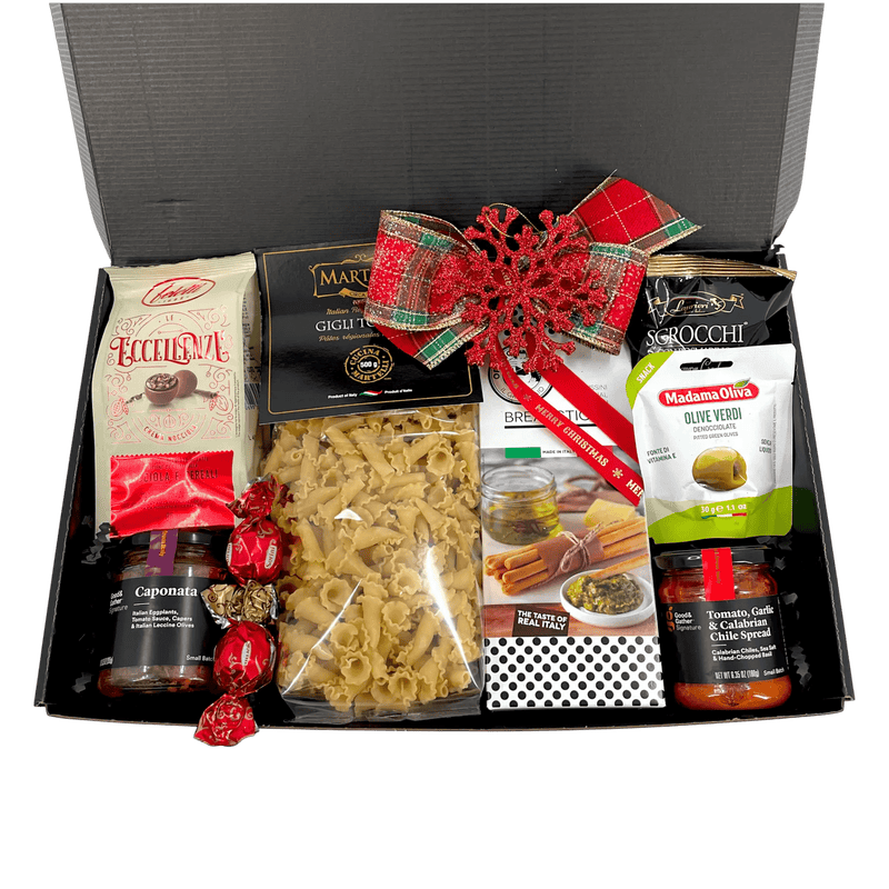 Bella Italia Charm: Exquisite Taste of Italy Gift Box - Glitter Baskets - Diaper Cake