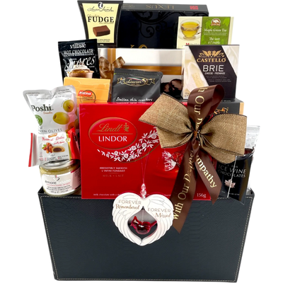 Bereavement Gift Basket - Glitter Baskets -Sympathy Gift Baskets
