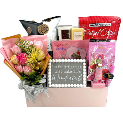 Birthday Fun - Glitter Baskets - Birthday Gift Baskets