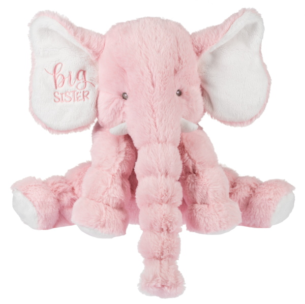 Big Sister Elephant Plush Toy - Adorable & Cuddly Companion for Little Ones