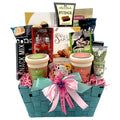 Garden and Gourmet Mother's Day Teal Treat Basket