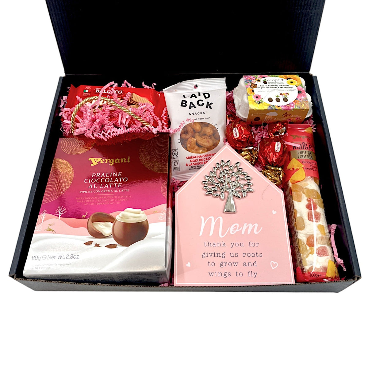 Blossom & Bliss Mother's Day Indulgence Set - Glitter Baskets - 