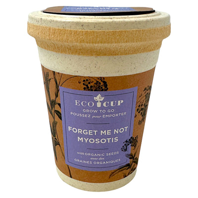 BlueBloom Forget - Me - Not Myosotis EcoCup - Sustainable Plant Kit - Glitter Baskets - 