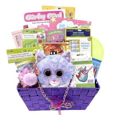 Cassidy's Unicorn Adventure - Glitter Baskets -Kids Gift Basket
