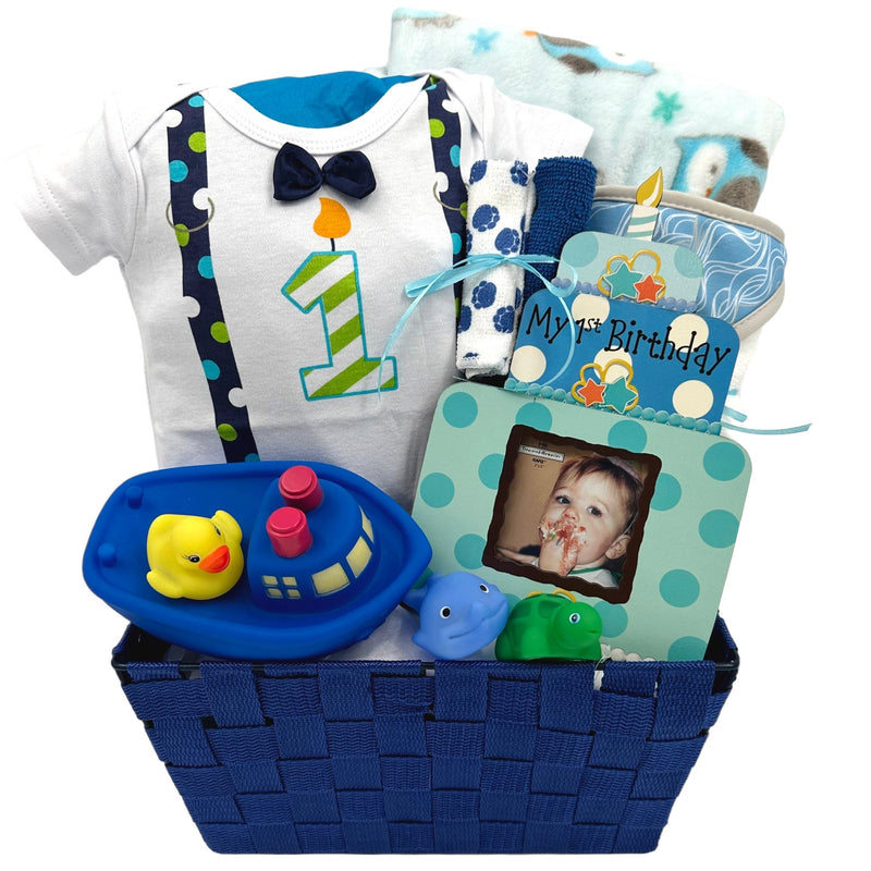 Cherished Moments: Baby's First Birthday Treasures - Glitter Baskets - First Birthday Gifts