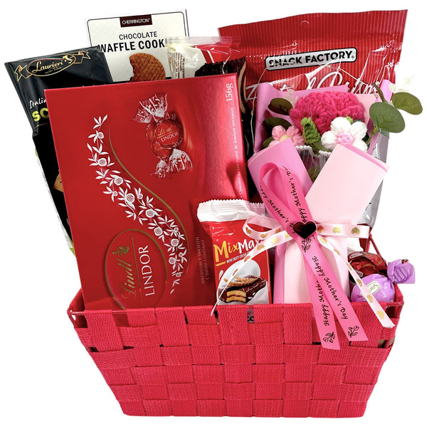 Chocolate Kisses for Mom - Glitter Baskets - Gift Baskets