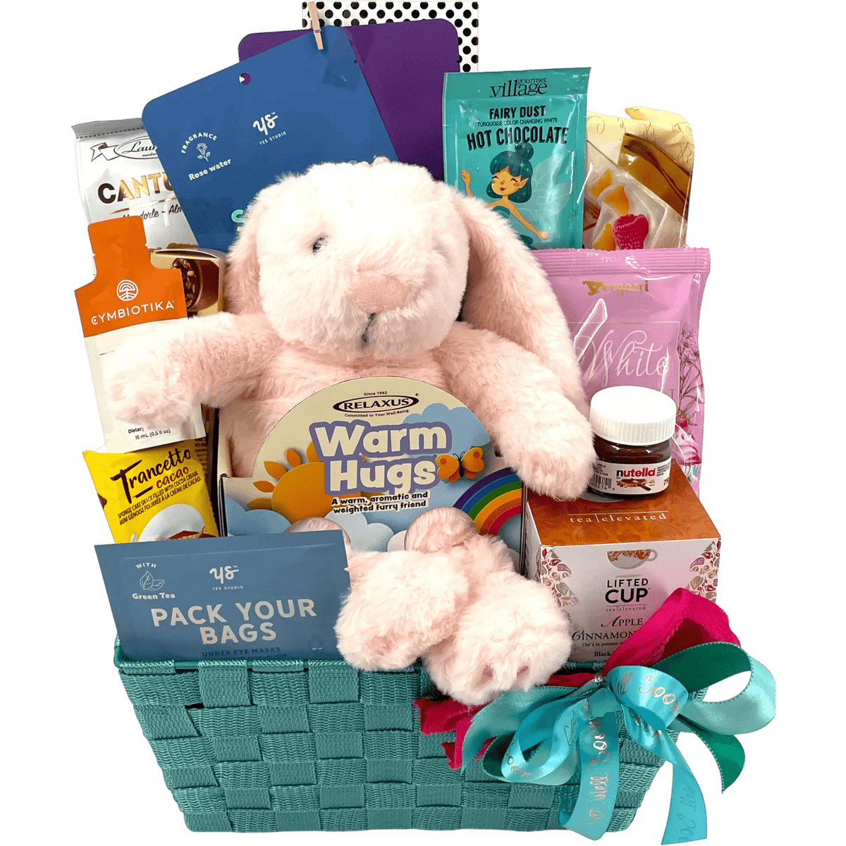 Panier-cadeau de réconfort et de soins pour la convalescence
