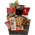 Corporate Holiday Treat Gift Basket - Luxurious Christmas Basket